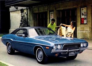 Dodge Challenger 1972 года